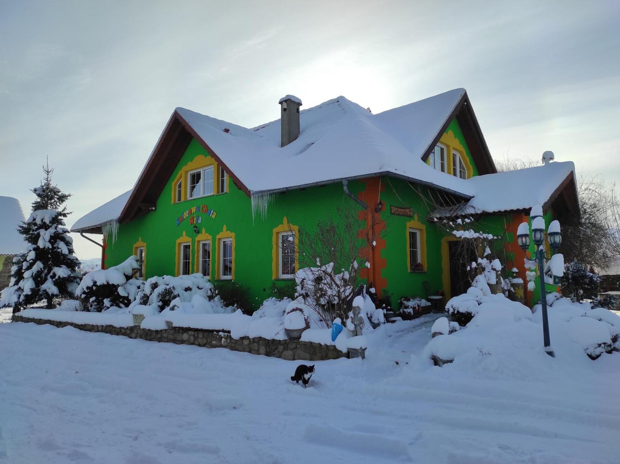 Willa Kolorowa Chata 6 Km Od Karpacza Mysłakowice Exteriör bild